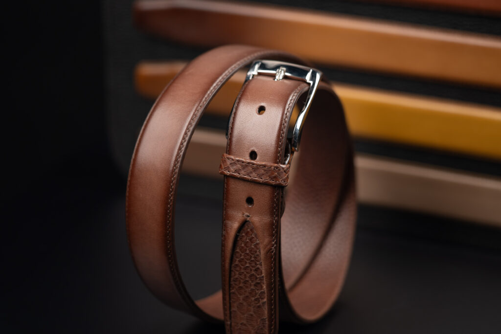 New – Patina Calf Belt